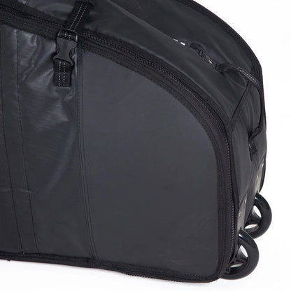 FCS Travel 2 Wheelie Longboard Bag - Black/Grey