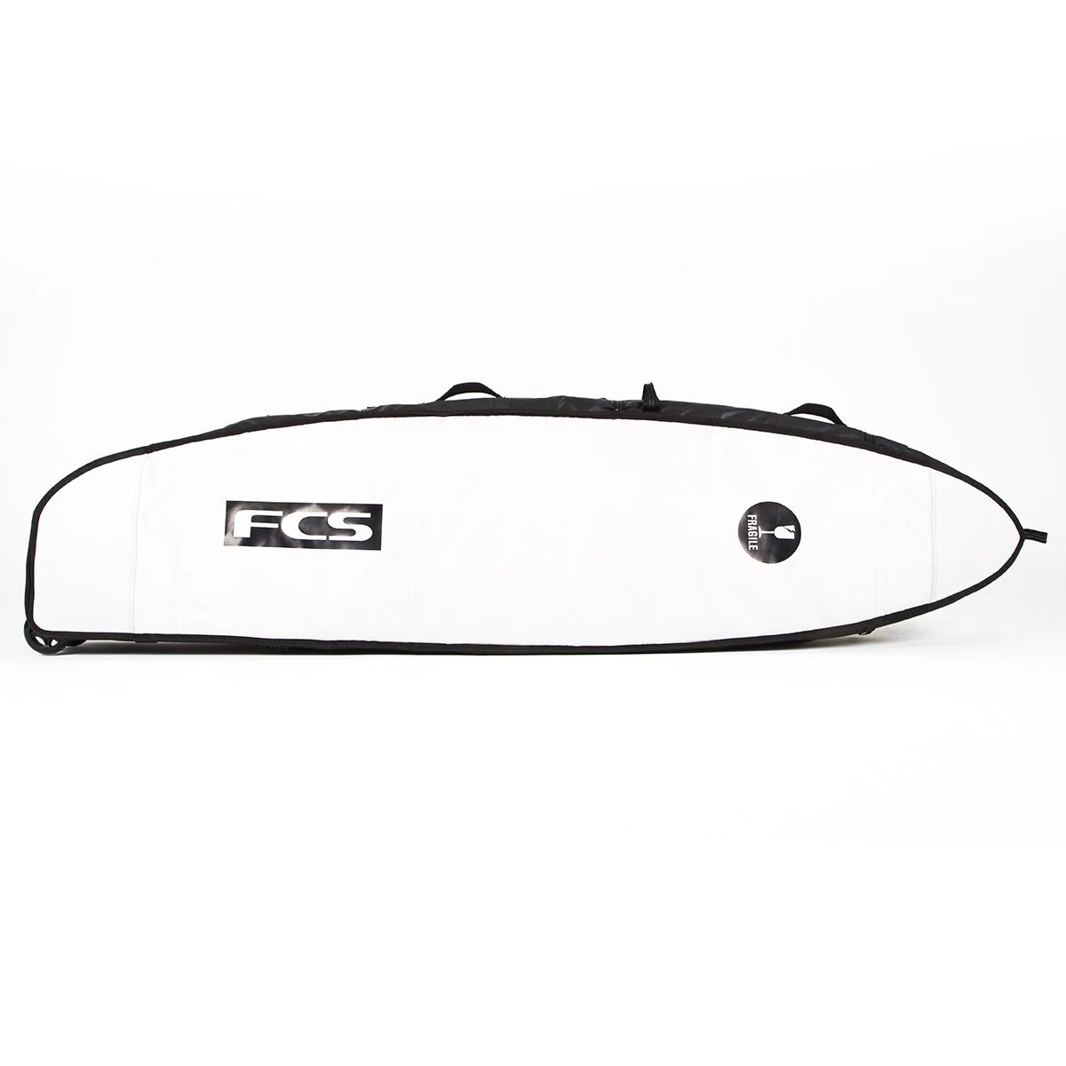 FCS Travel 3 Wheeleie Funboard Bag - Black/Grey