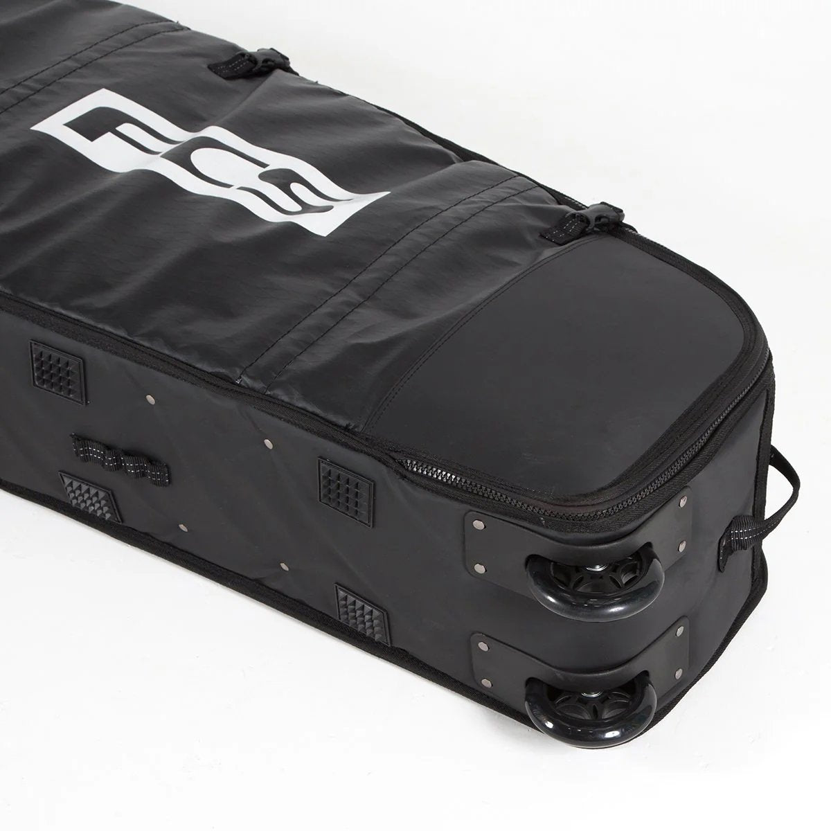 FCS Travel 3 Wheeleie Funboard Bag - Black/Grey