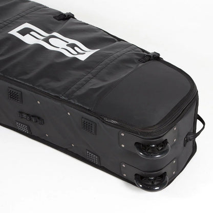 FCS Travel 3 Wheeleie Funboard Bag - Black/Grey