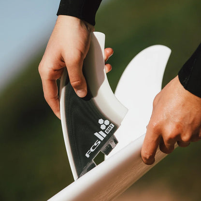 FCS II Britt Merrick Twin Fins - Black & White