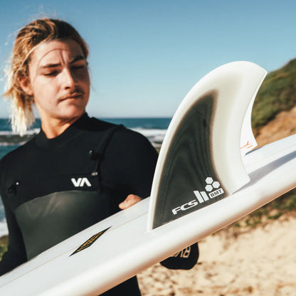 FCS II Britt Merrick Twin Fins - Black & White