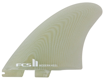 FCS II Modern Keel PG Twin Fins - Clear