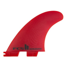 FCS II Accelerator Neo Glass Eco Thruster Fins - Red