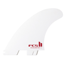 FCS II Accelerator PC Tri Fins in White
