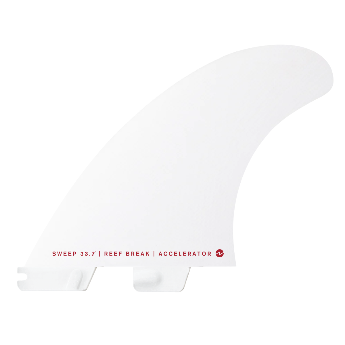 FCS II Accelerator PC Tri Fins - White