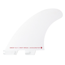FCS II Accelerator PC Tri Fins - White