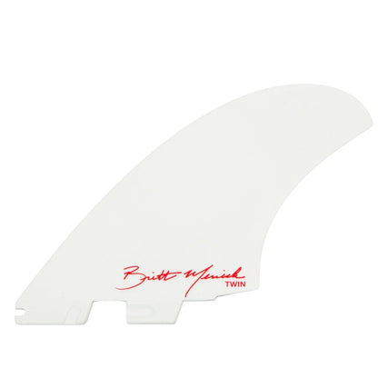 FCS II Britt Merrick Twin Fins - Black & White