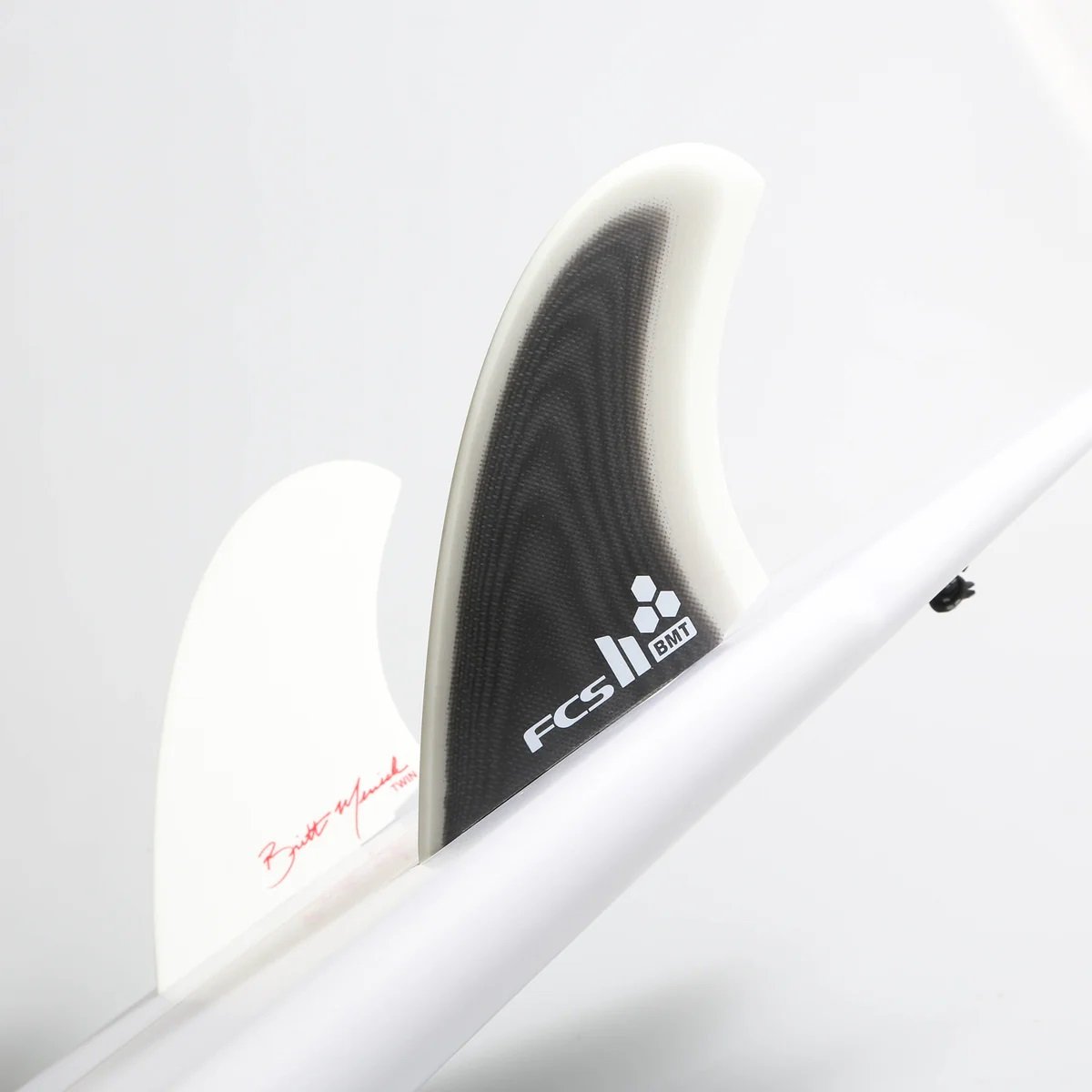 FCS II Britt Merrick Twin Fins - Black & White
