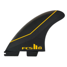 FCS II Jason Stevenson Performance Core Carbon Tri Fins in Black