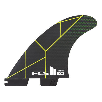 FCS II Kolohe Andino PC Thruster Fins - Black/Acid