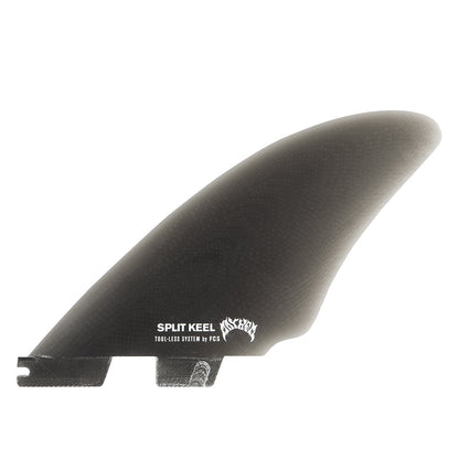 FCS II Matt Biolos Split Keel PG Quad Fins - Smoke