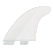 FCS II Mick Fanning Twin + Trailer Fins - White
