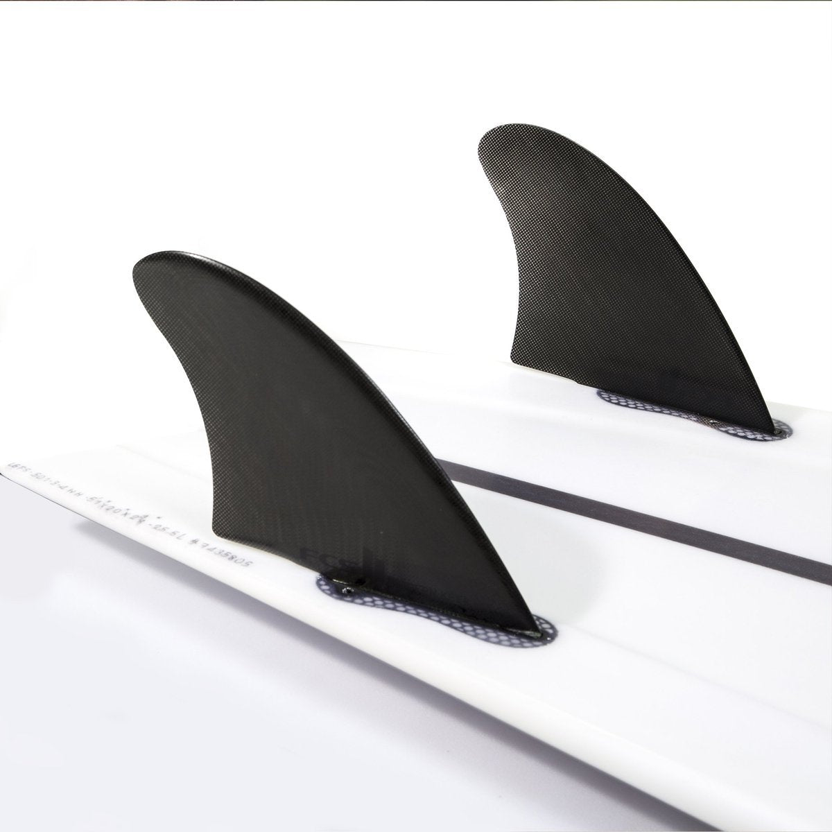 FCS II Modern Keel PG Twin Fins - Clear