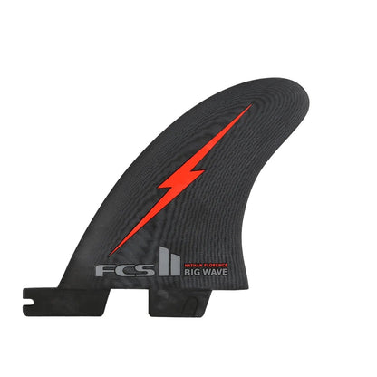 FCS II Nathan Florence Big Wave G10 Paddle Quad Fins in Black