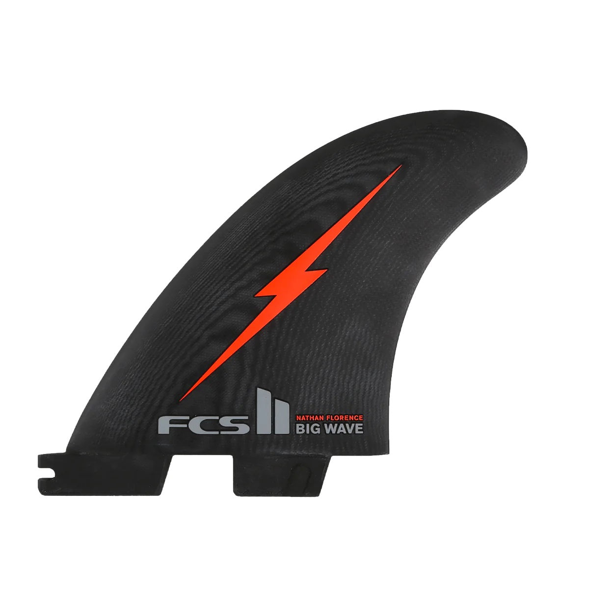 FCS II Nathan Florence Big Wave G10 Tri Fins in Black