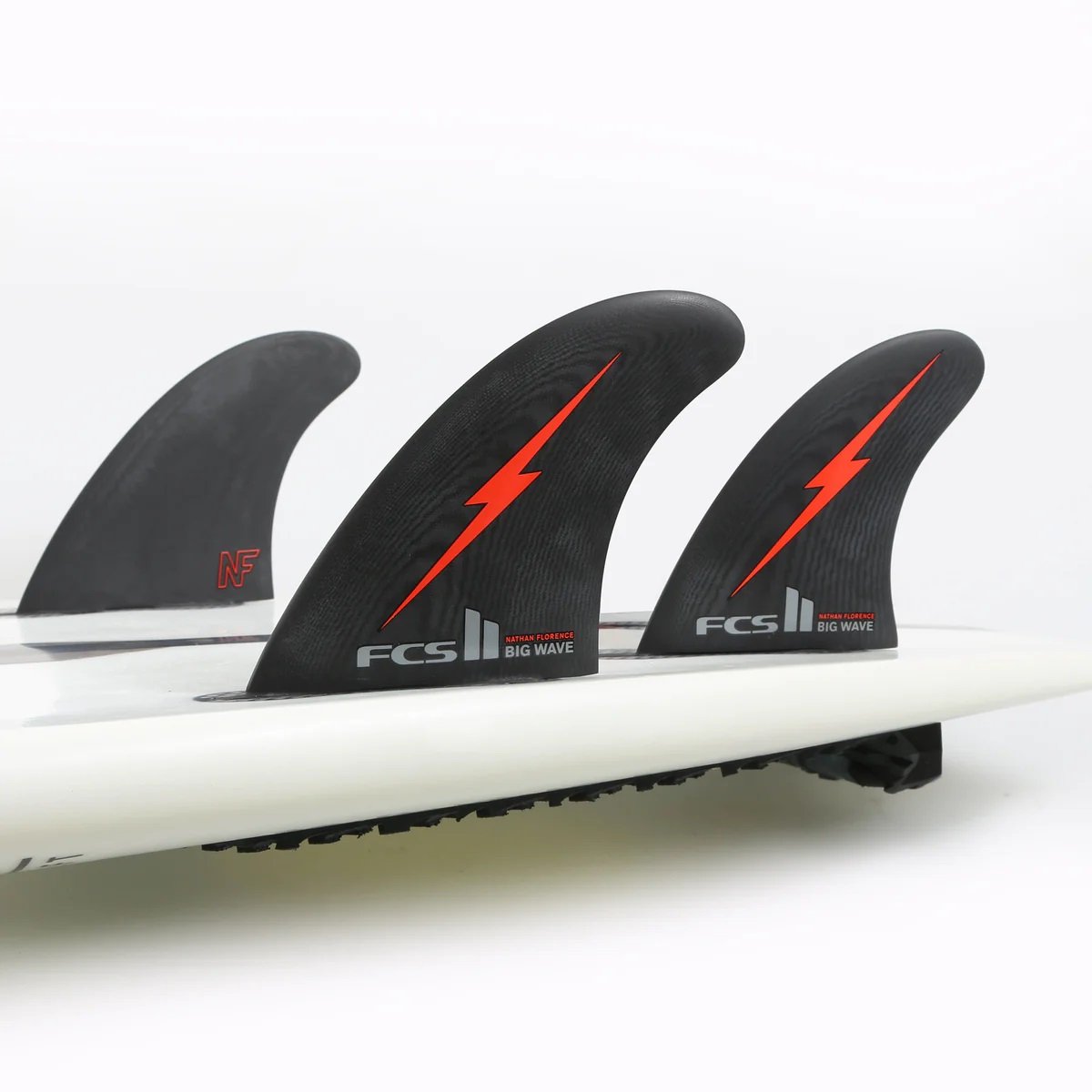 FCS II Nathan Florence Big Wave G10 Tri Fins - Black