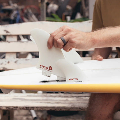 FCS II Panda Twinzer PG Fins - White