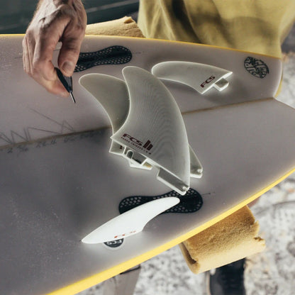 FCS II Panda Twinzer PG Fins - White