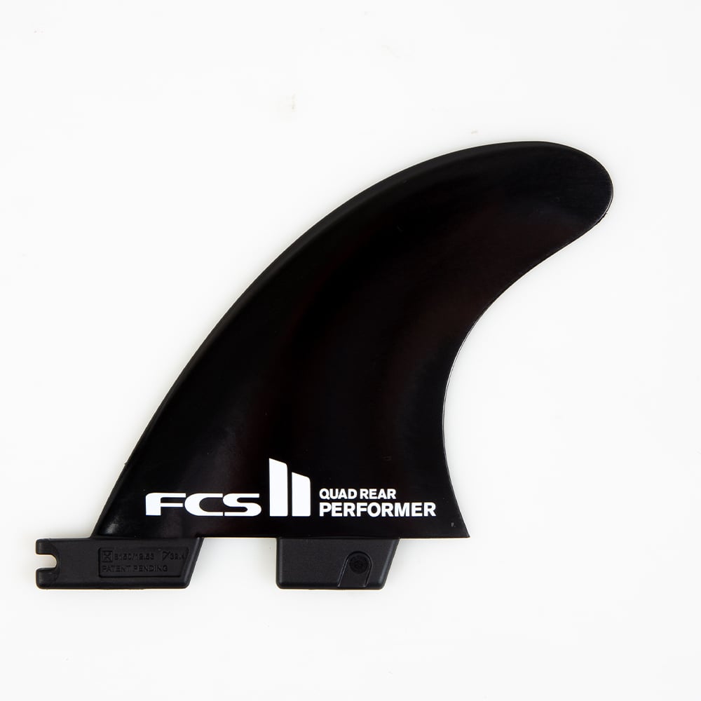 FCS II Performer Glass Flex Quad Rear Fins - Medium