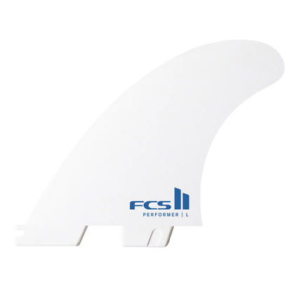 FCS II Performer PC Tri Fins - White