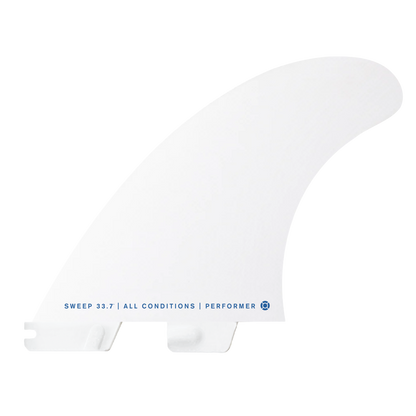 FCS II Performer PC Tri Fins - White