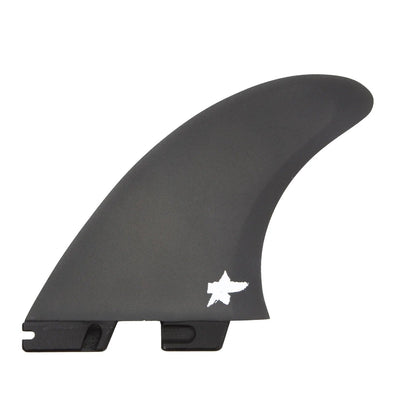 FCS II Pukas Performance Core Large Tri Fins - Black/White