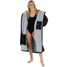Robe de change à manches longues Dryrobe Advance - Black/Grey