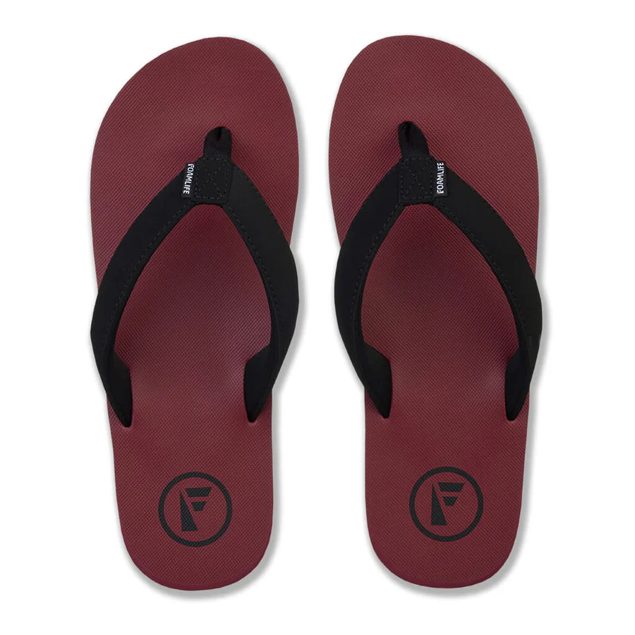 Foamlife Men's Traa Flip-Flops - Clay Red