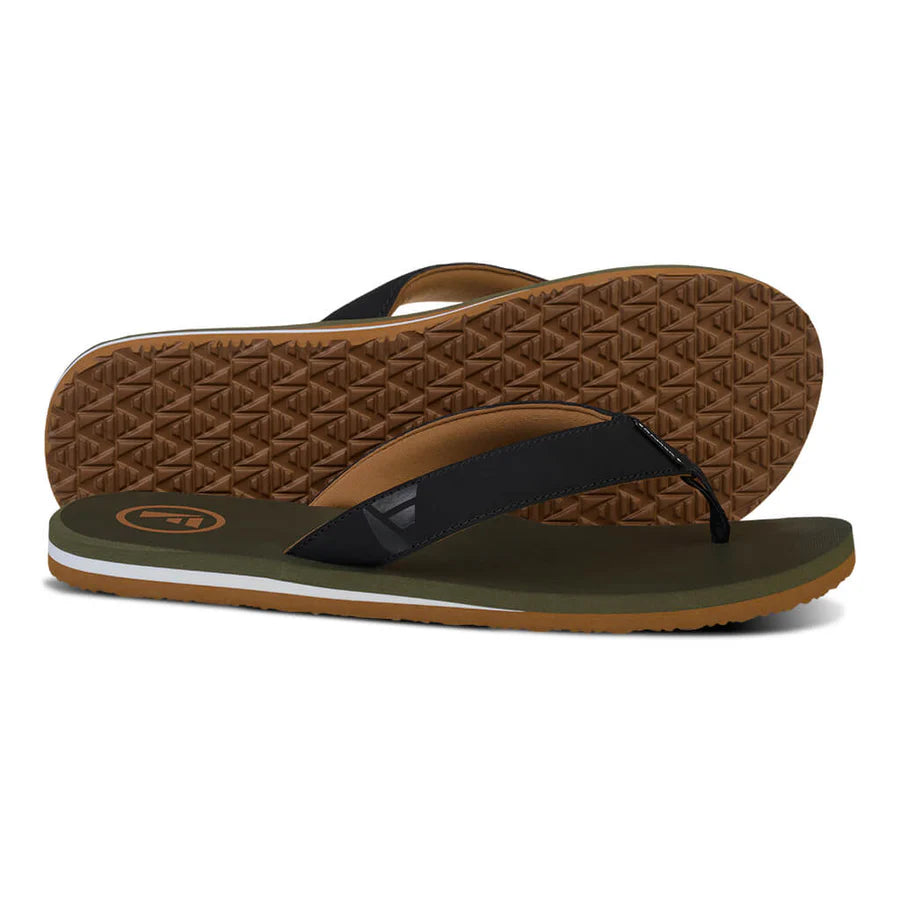 Foamlife Men's Traa SC Flip-Flops - Olive