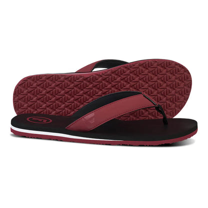 Foamlife Men's Traa SC Flip-Flops - Clay Red