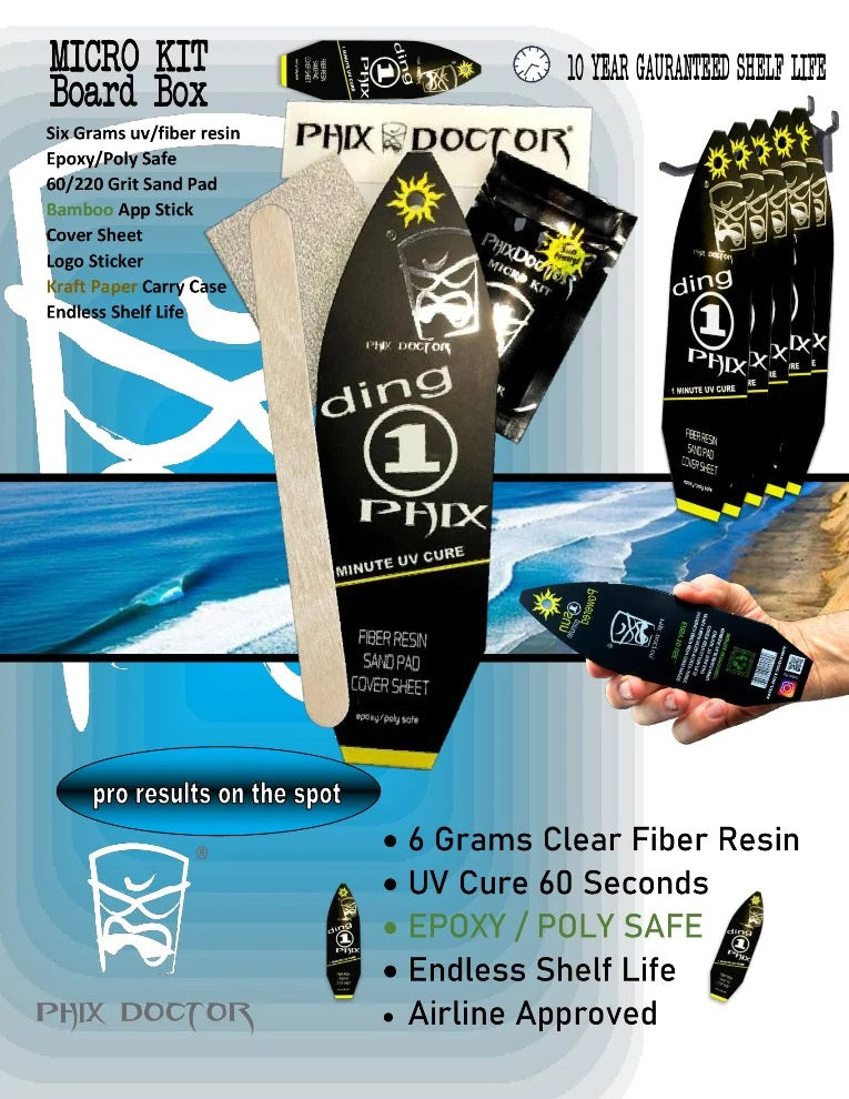 Phix Doctor Micro Kit Surfboard Repair Kit