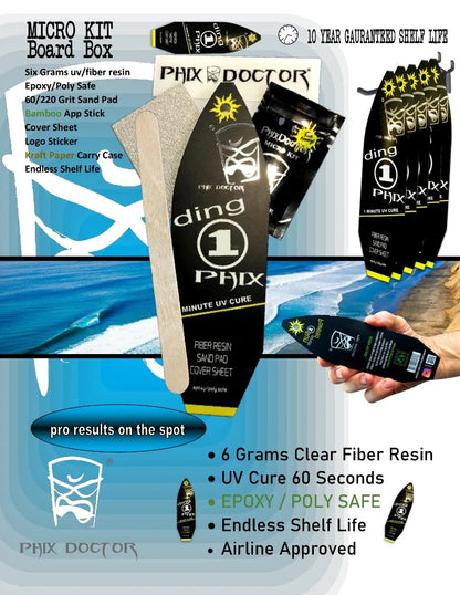 Phix Doctor Micro Kit Surfboard Repair Kit