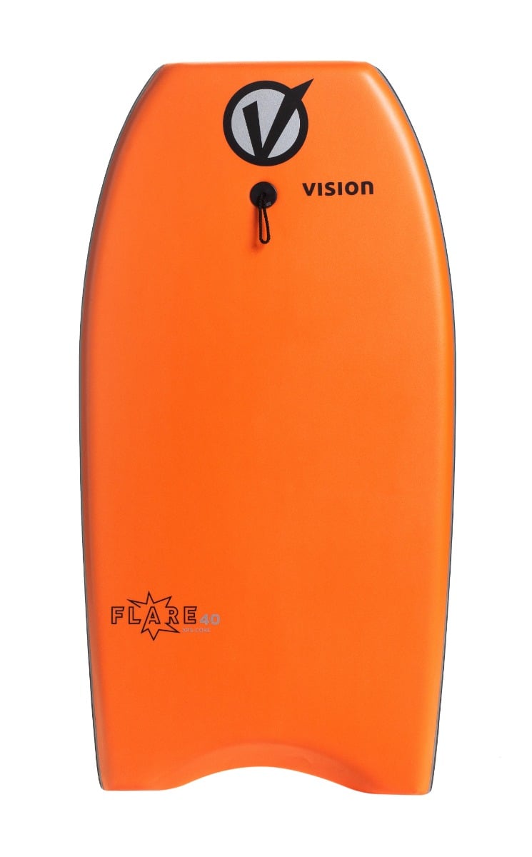 Vision Flare 40 inch Bodyboard 2021 - Orange/Black