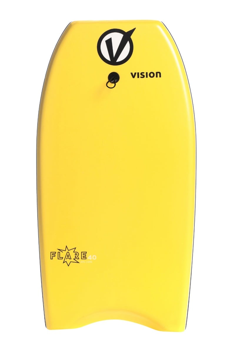 Vision Flare 36" Bodyboard 2021 - Yellow