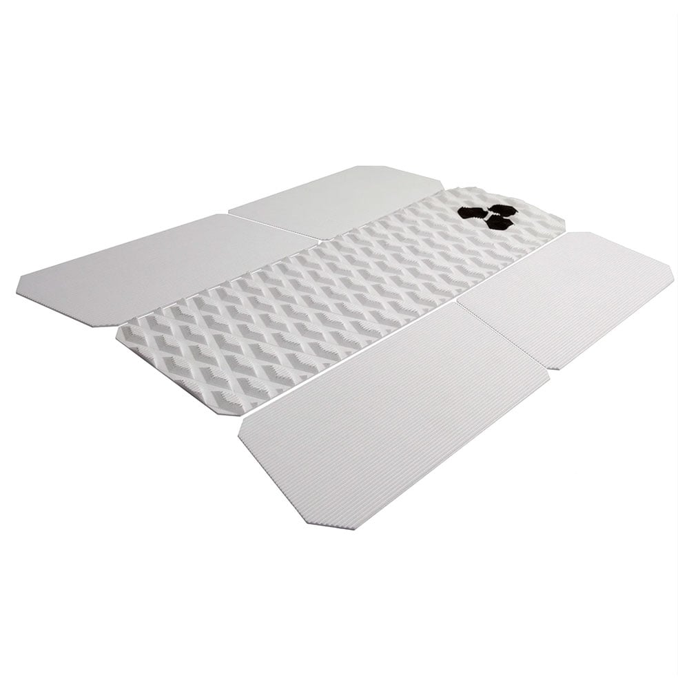 Channel Island Flux 5-Piece Front Traction Deck Pad in White