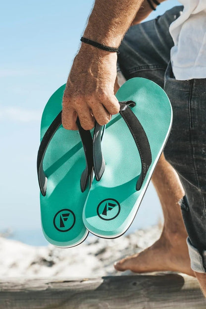 Foamlife Men's Traa Flip-Flops - Spearmint
