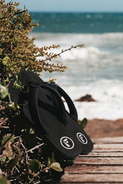Foamlife Seales Men's Flip-Flops - Black/Black