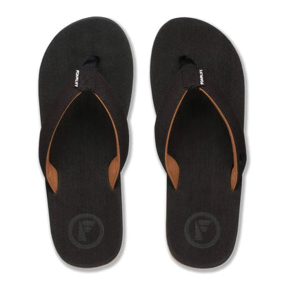 Foamlife Men's Mully Flip-Flops - Black