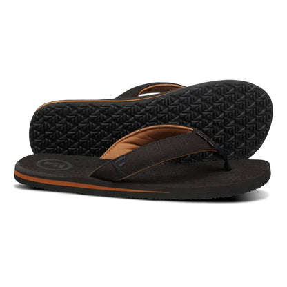 Foamlife Men's Mully Flip-Flops - Black