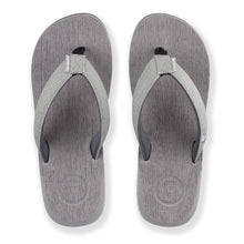 Foamlife Men's Mully Flip-Flops - Stone Grey