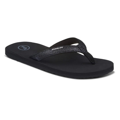 Foamlife Women's Zani Flip-Flops - Black