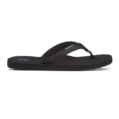 Foamlife Women's Zani Flip-Flops - Black