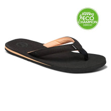 Foamlife Womens Wahoo Flip Flops in Black