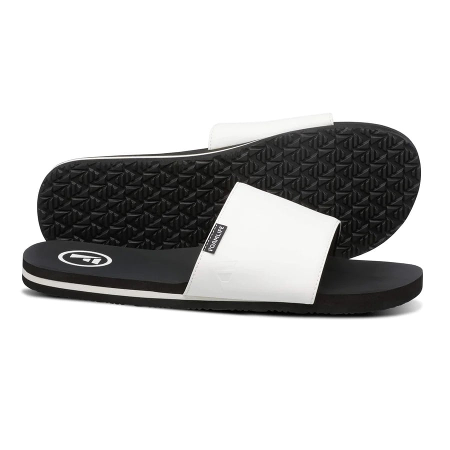 Foamlife Men's Tarlan Slides - Black/White