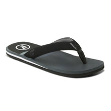 Foamlife Mens Rullen SC Flip Flops in Slate Grey