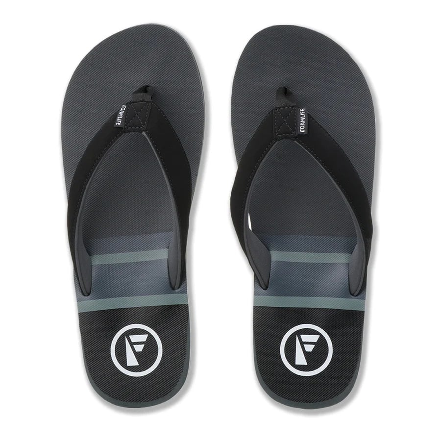 Foamlife Men's Rullen SC Flip-Flops - Slate Grey