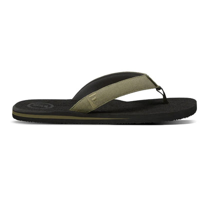 Foamlife Men's Sully Flip-Flops - Black