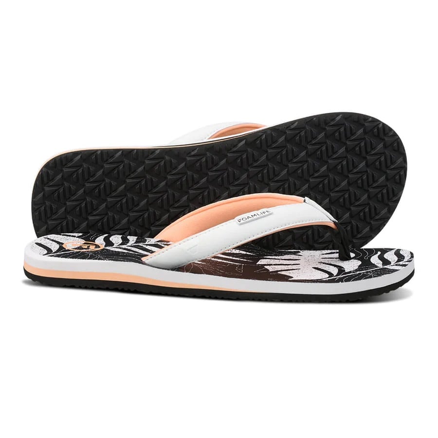 Foamlife Zikat Sugarcane Women's Flip-Flops - Black