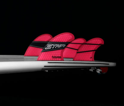 Futures Stretch Honeycomb Quad Fins in Medium